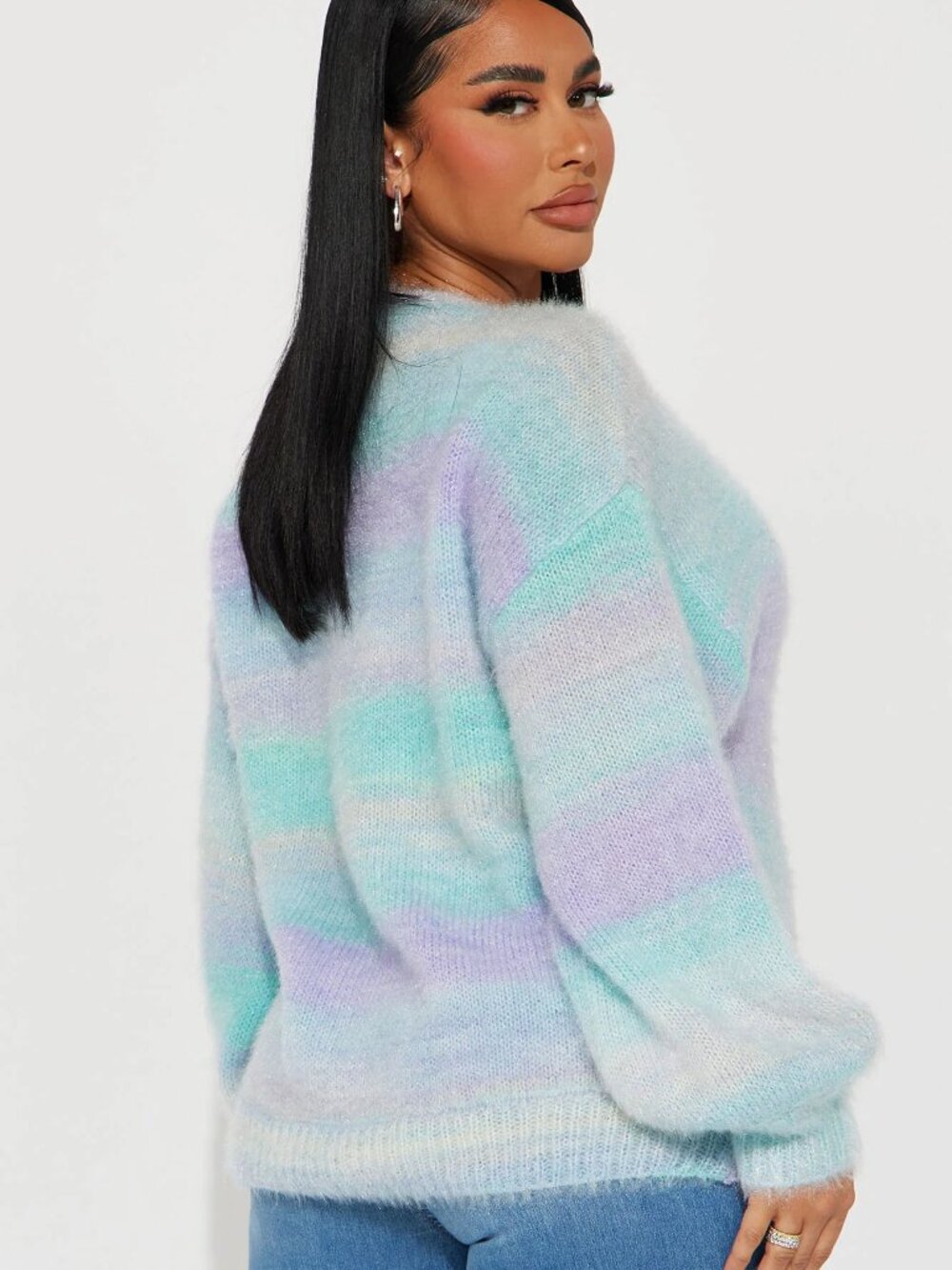 Adara Cardigan - Multi Color 1X - Picture 4 of 6